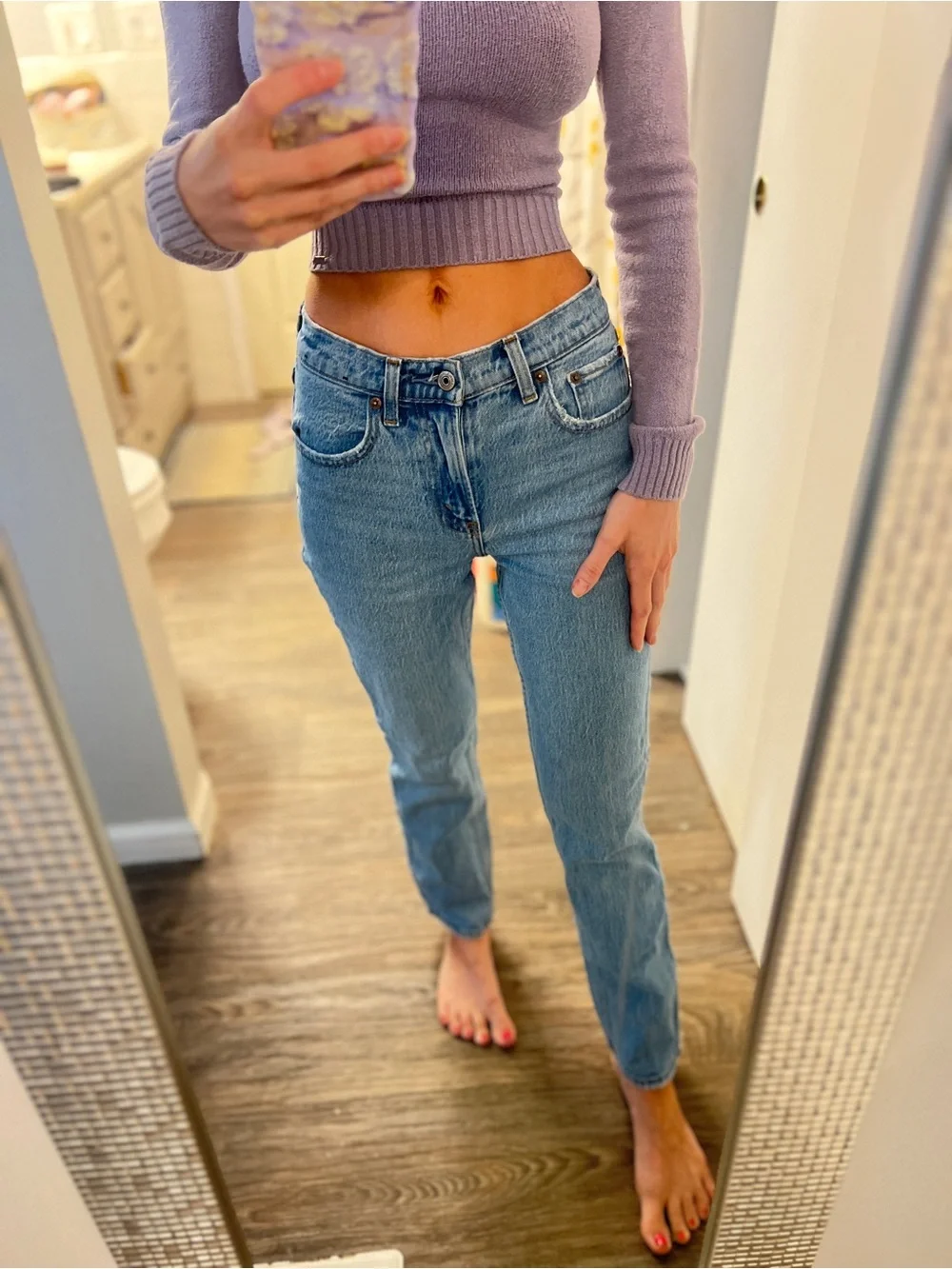 Curve Love Abercrombie & Fitch 90s Straight Leg Jeans